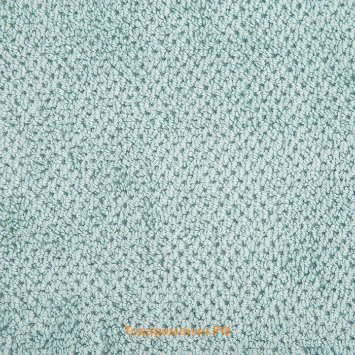 Коврик махровый "" Organic Mint 50х70 см, 100% хл, 550гр/м2