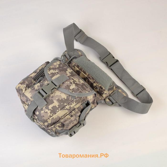 Сумка набедренная Adventure, камуфляж, МИКС