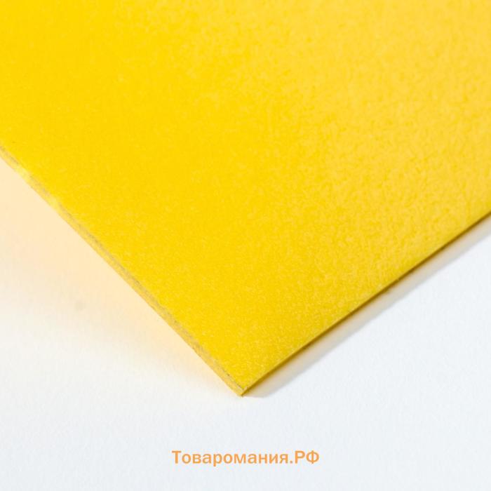 Изолон для творчества жёлтый 2 мм, рулон 0,75х10 м