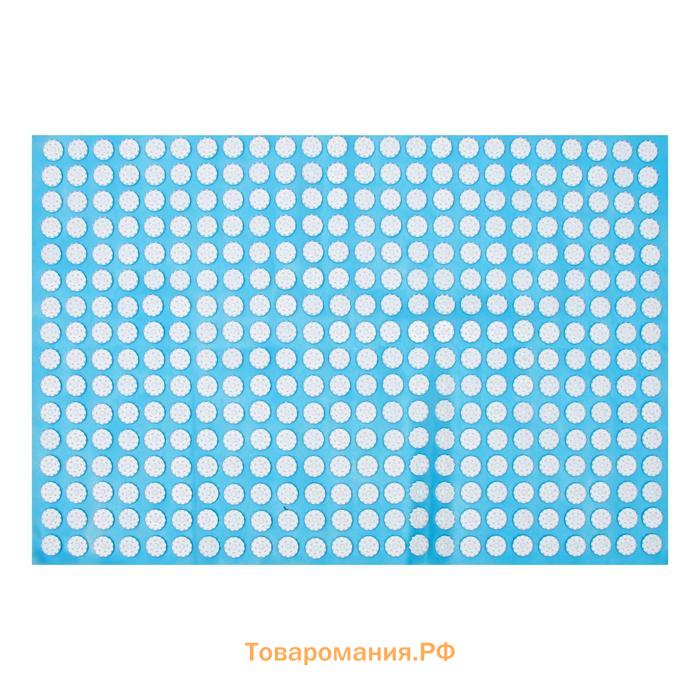 Аппликатор "Кузнецова", 384 колючки, спанбонд, 50 х 75 см, голубой.