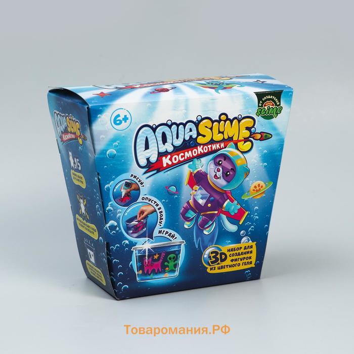 Средний набор «Aqua Slime»: набор для изготовления фигурок из цветного геля