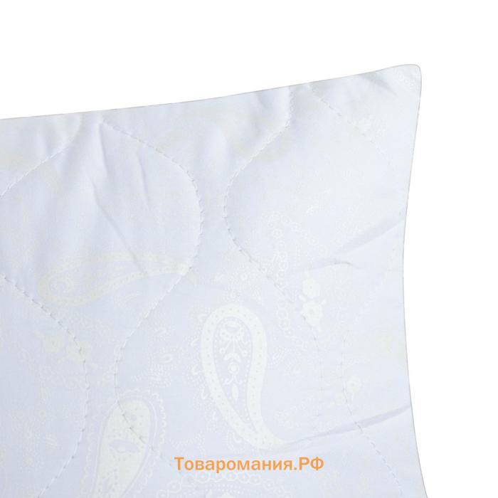 Подушка LoveLife Лебяжий пух 70*70 см, глосс-сатин, 100% п/э