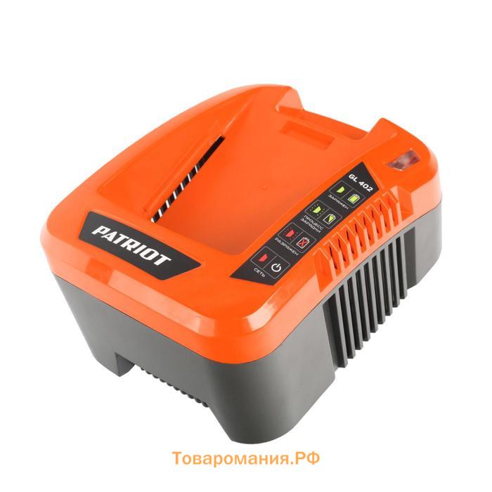 Триммер аккумуляторный PATRIOT TR340XL, 40 В, Li-ion, 2.5 Ач, 7500 об/мин, леска 2.5 мм