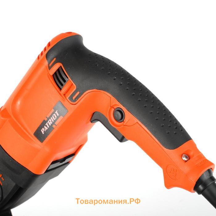 Перфоратор PATRIOT THEONE RH262Q, 800 Вт, 2.8 Дж, 1300 об/мин, 5500 уд/мин, SDS+, max 26 мм