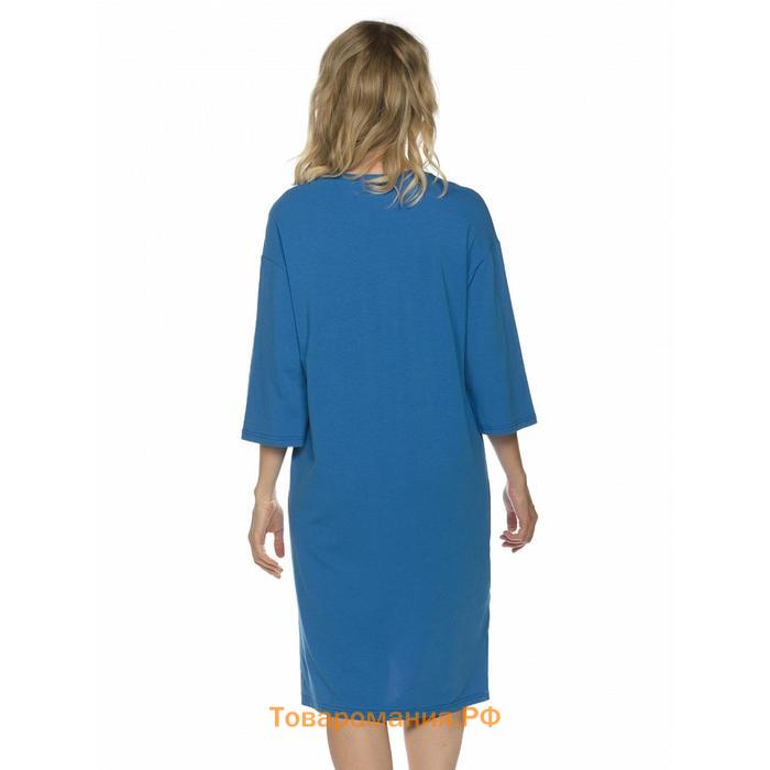Платье женское, размер XS, цвет синий