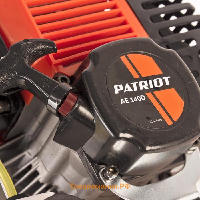 Мотобур PATRIOT PTAE140D, бенз., 2Т, 1.8 кВт, 2.5 л.с, max 300 мм, без шнека