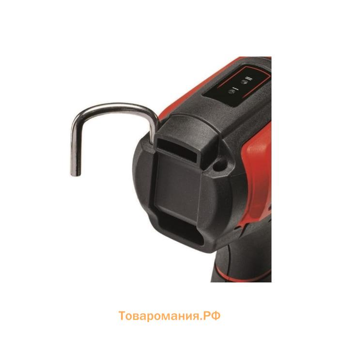 Фен аккумуляторный Einhell TE-HA18Li-Solo, 18 В, Li-Ion, 200 л/мин, 350/500 C°, БЕЗ ЗУ И АКБ