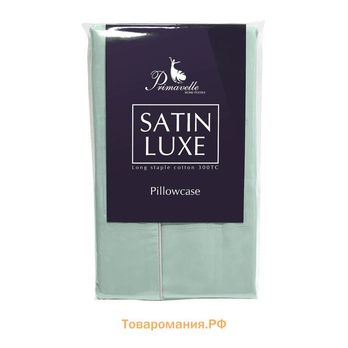 Наволочка Satin Luxe, размер 70х70 см, цвет мята