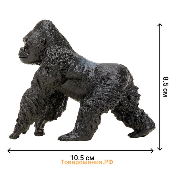 Набор фигурок «Мир диких животных: семья горилл», 4 предмета