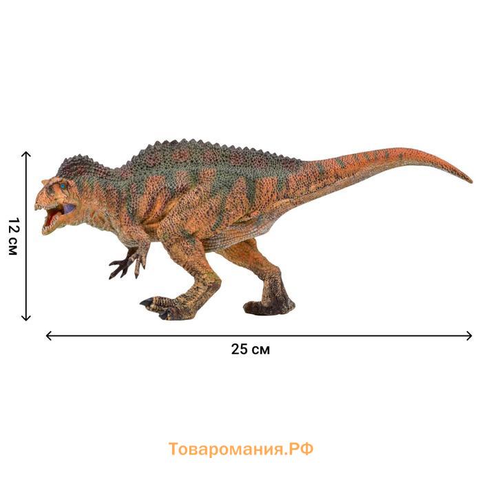 Фигурка динозавра «Мир динозавров: акрокантозавр», 25 см
