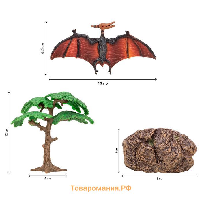 Набор фигурок «Мир динозавров», 7 фигурок