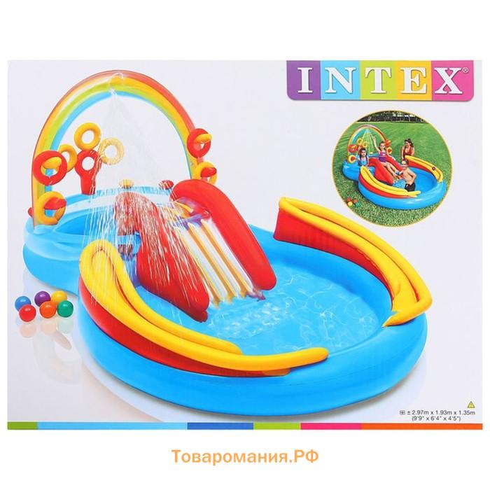 Игровой центр «Радуга», 297 х 193 х 135 см, от 2 лет, 57453NP INTEX