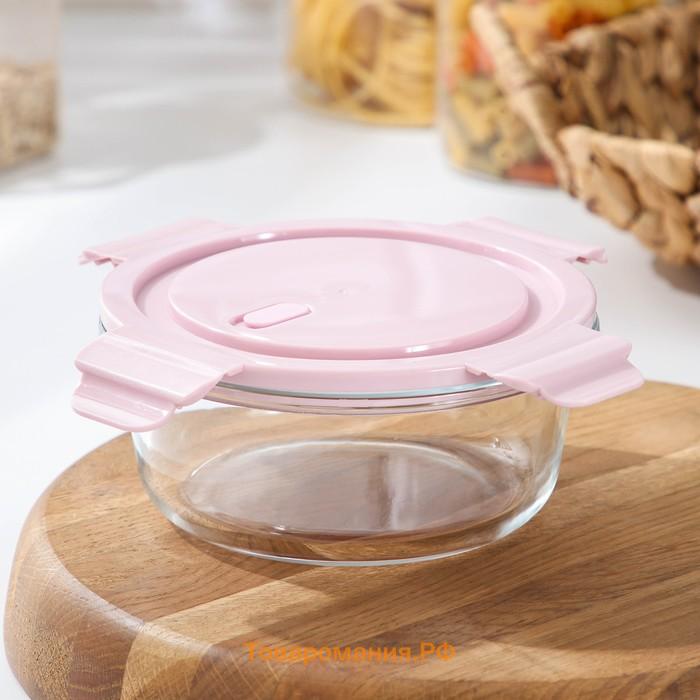Контейнер  Cook and Freeze, 600 мл, с крышкой, жаропрочное стекло, МИКС