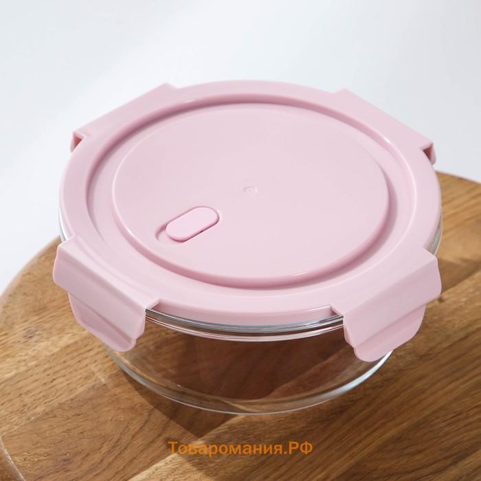 Контейнер  Cook and Freeze, 600 мл, с крышкой, жаропрочное стекло, МИКС