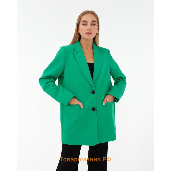 Пиджак женский MIST размер 44-46, цвет зелёный