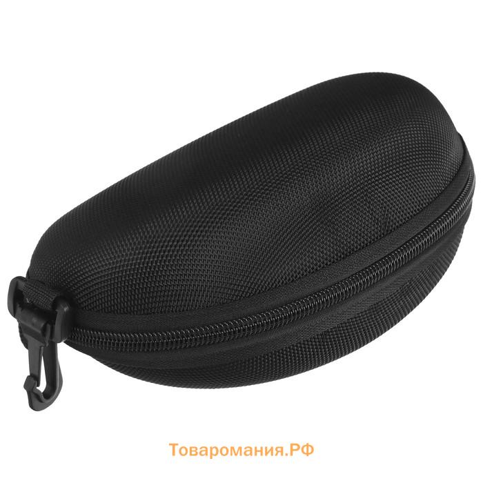 Очки велосипедные, со сменными линзами, в кейсе, синие