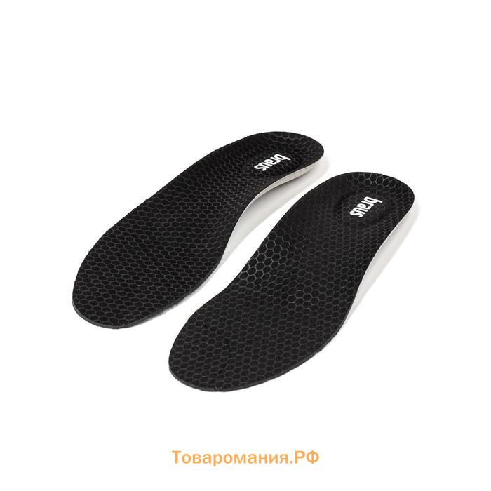 Стельки для спортивной и повседневной обуви Braus Carbon Sport, амортизирующие, размер 37-38