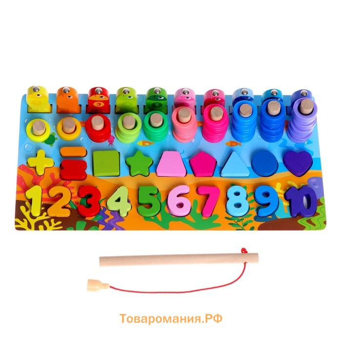 Развивающая игра 4 в 1 «Счёт», 30×14.5×10 см