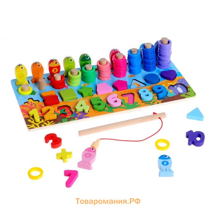 Развивающая игра 4 в 1 «Счёт», 30×14.5×10 см