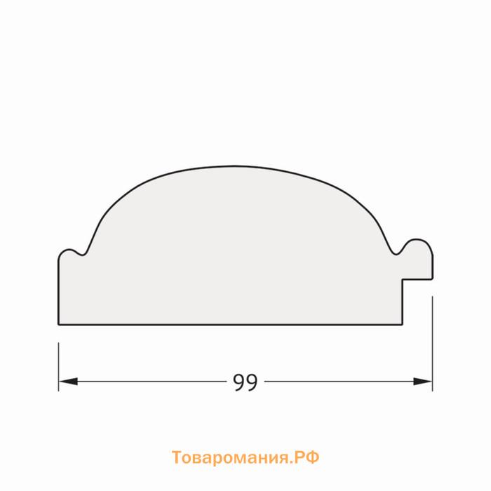 Зеркало напольное с фацетом в багетной раме, византия бронза 99 мм, 114x203 см