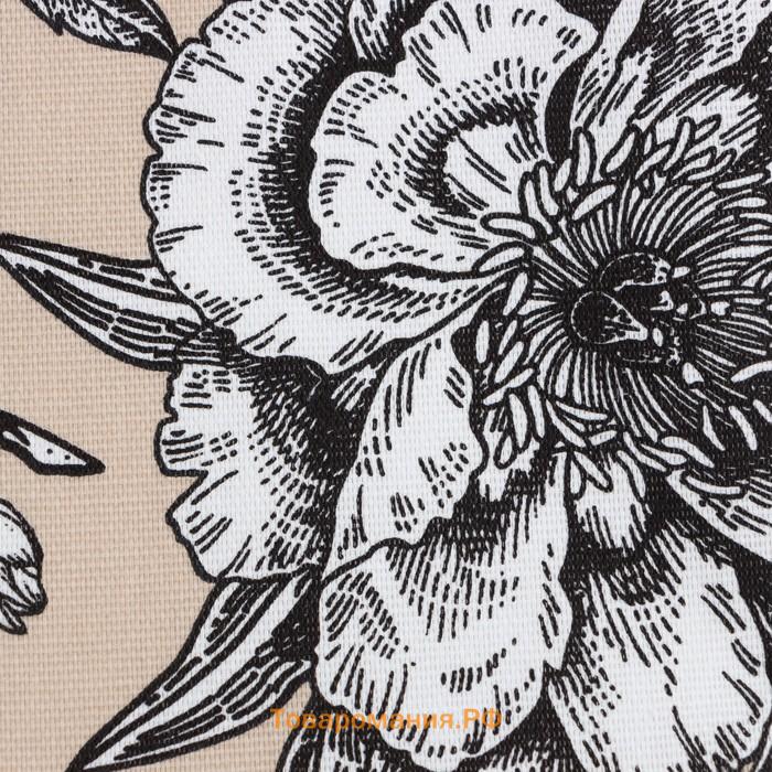 Кухонное полотенце «» Blooming garden, 35×60 см 100% хлопок,164 г/м²