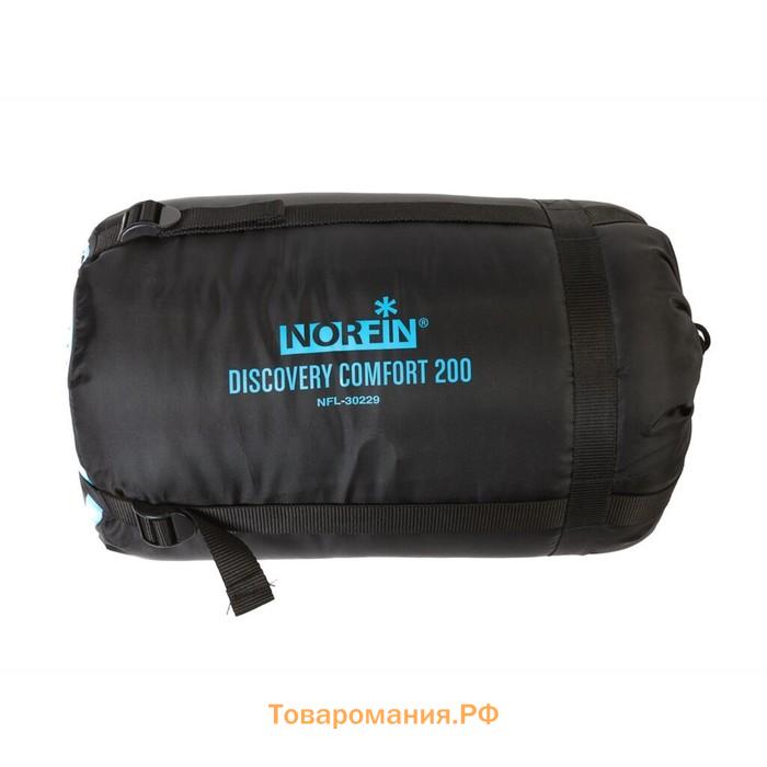 Спальный мешок Norfin Discovery Comfort 200, одеяло, 1 слой, правый, 200х90 см, +5°C