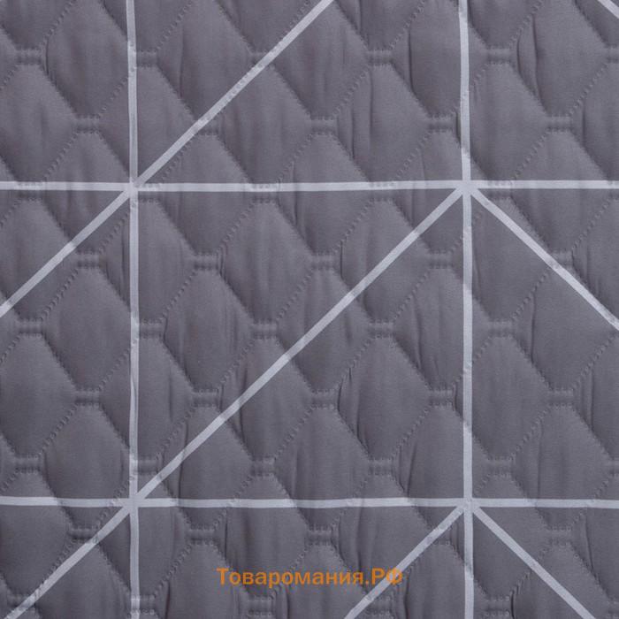 Покрывало "" 1,5 сп Grey haze, 145х210±5 см, микрофибра