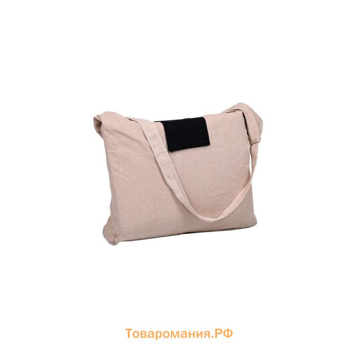 Набор акупунктурный Bradex Premium «Нирвана», 3 предмета: подушка, коврик, сумка, цвет коричневый