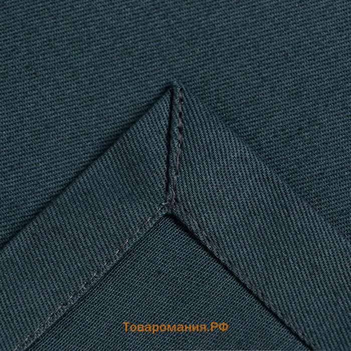 Набор салфеток с декорат. кольцами "Grey pleasure" 40х40 см - 4 шт, 100% хл, саржа 190гр/м2