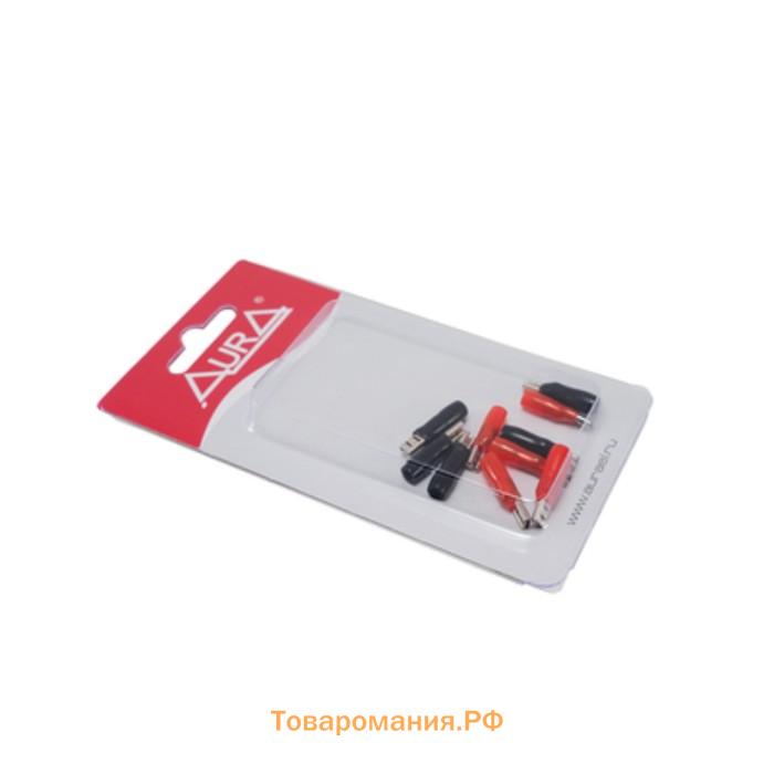 Клеммы акустические AURA ACN-0628/10, 2,8мм, вход 14AWG/2,5мм2, (10 шт).