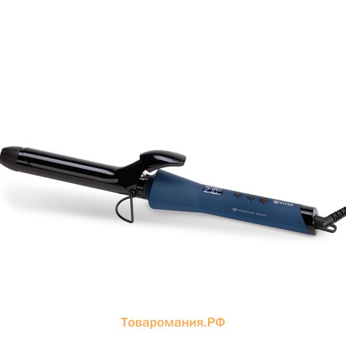 Плойка Vitek VT-8298, 50 Вт, d=25 мм, керамико-турмалиновое покрытие, 130-210°C, шнур 1.8 м