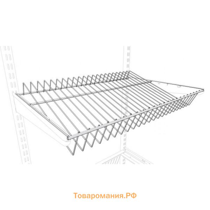 Полка сетчатая под обувь для гардеробной системы, 90,3 х 40,6 см