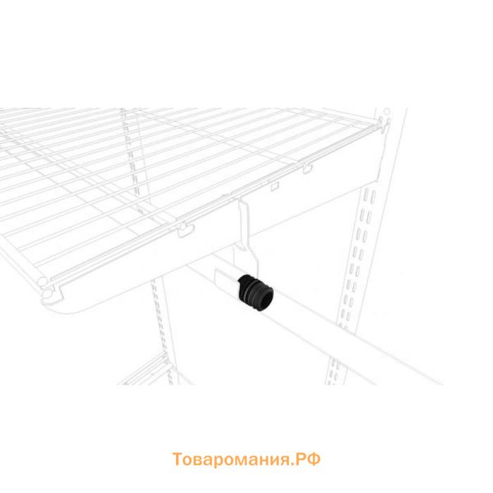 Соединитель для перекладины гардеробной системы