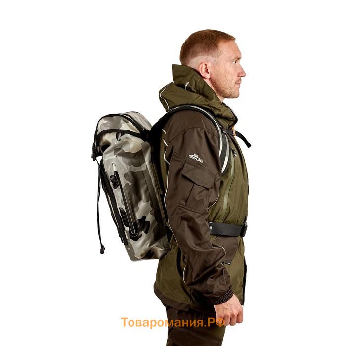 Герморюкзак GRAYLING "Argut", 25L, серый кмф, B1707