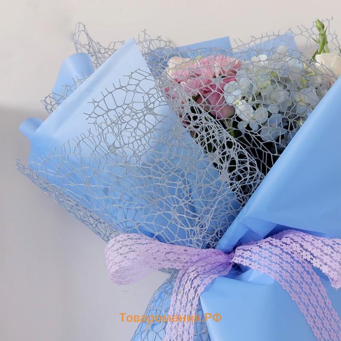 Сетка для цветов «Крошет», белый, 0.5×4.5 м