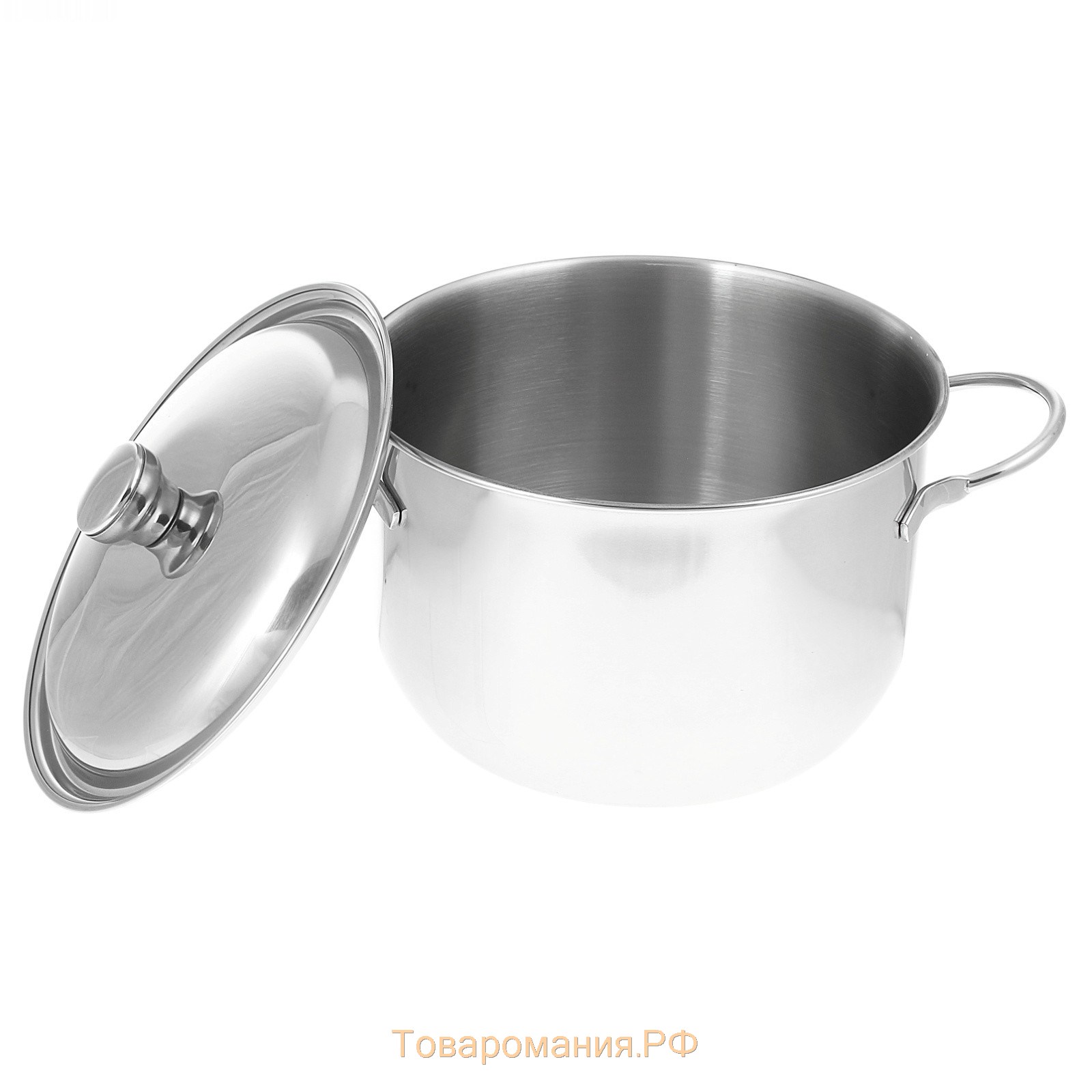 Кастрюля Amet «Классика», 5 л, с крышкой, нержавеющая сталь