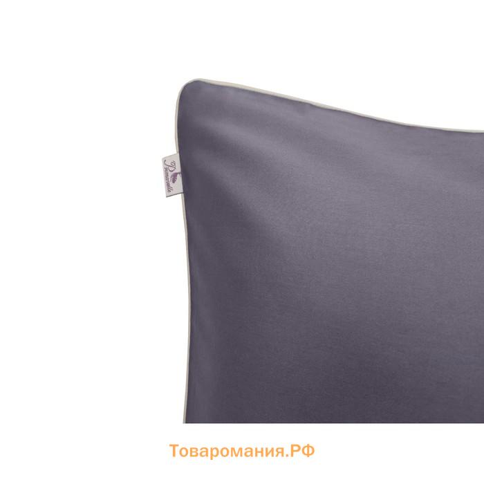 Наволочка Satin Luxe, размер 70x70 см, цвет драгоценный аметист