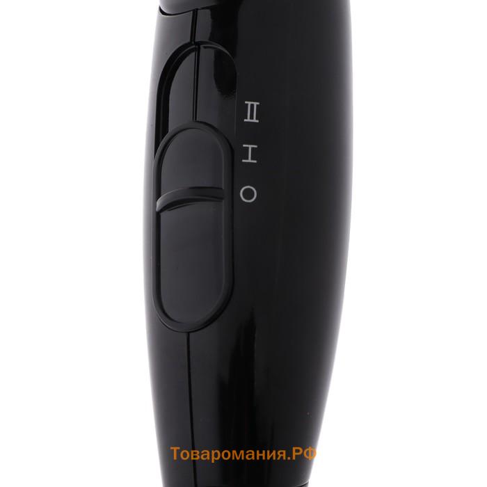 Фен Sakura SA-4040BK, 1800 Вт, 2 скорости, 2 температурных режима, концентратор, чёрный