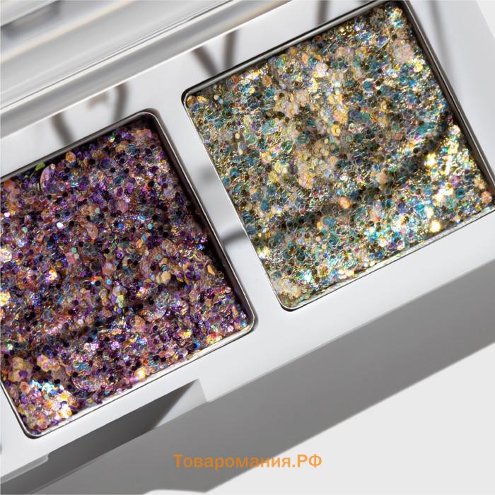 Палетка глиттеров Influence Beauty Supernova, тон 01, 2 г