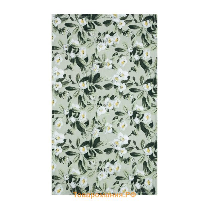Полотенце кухонное «» Apple flowers, 35×60 см, хлопок 100%, рогожка 164 г/м²