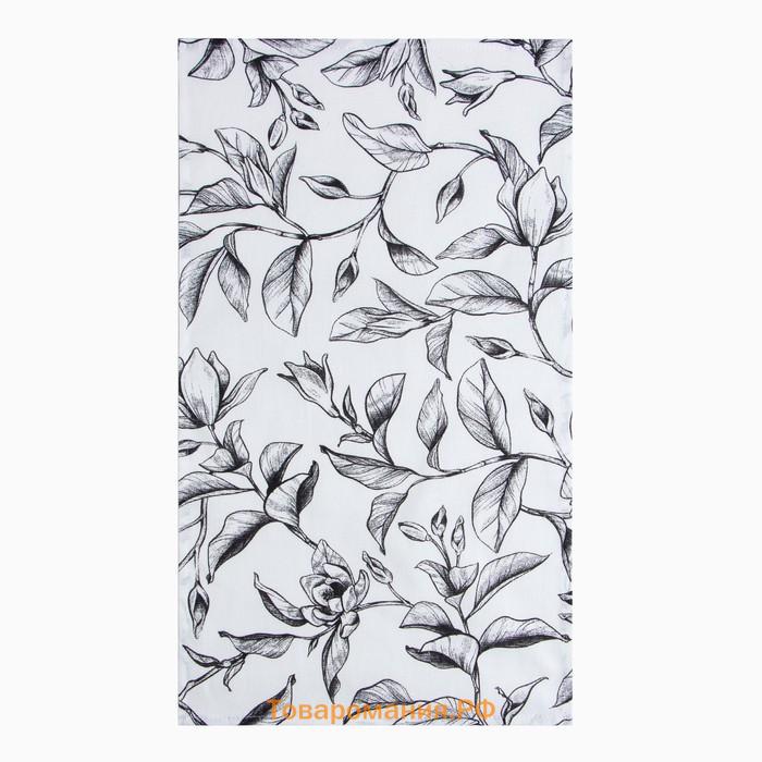 Кухонное полотенце «. Plant leaves 35×60 см, 100% хлопок, рогожка 164 г/м²