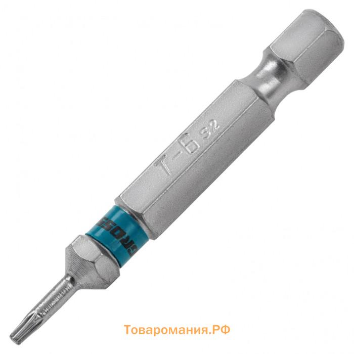 Набор бит Gross 11466, сталь S2, TORX 6х50, 10 шт