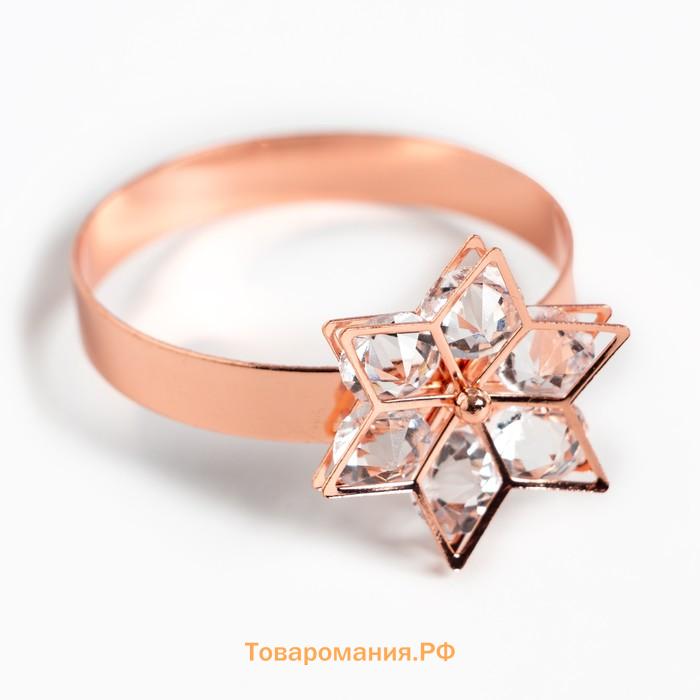 Набор салфеток с декоративными кольцами  «Пионы» 40×40 см - 4 шт., 100% хл, саржа