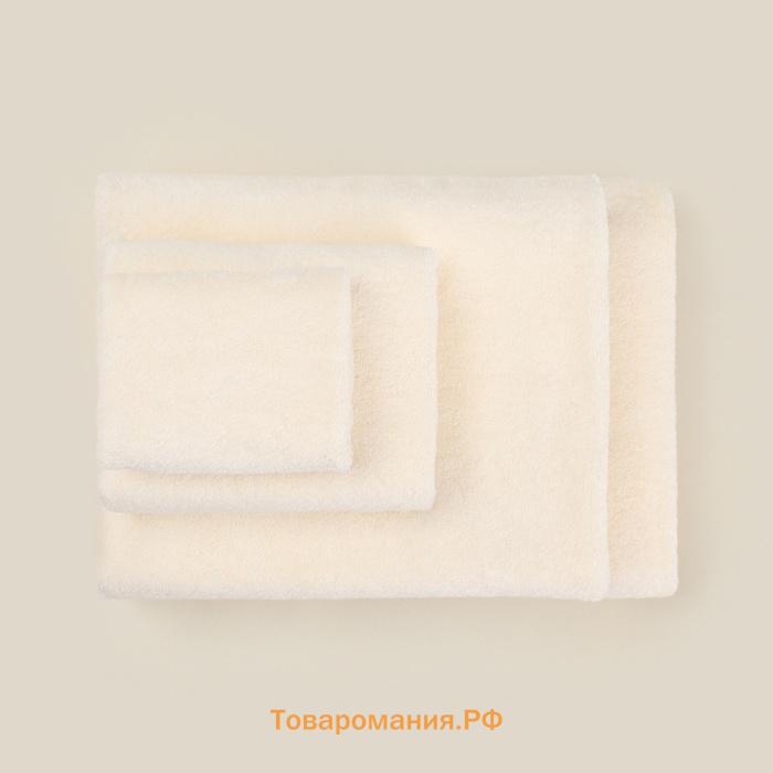 Полотенце махровое SL HOME: Basic "Айвори" 90х150 см, 100% хлопок, 530 г/м2
