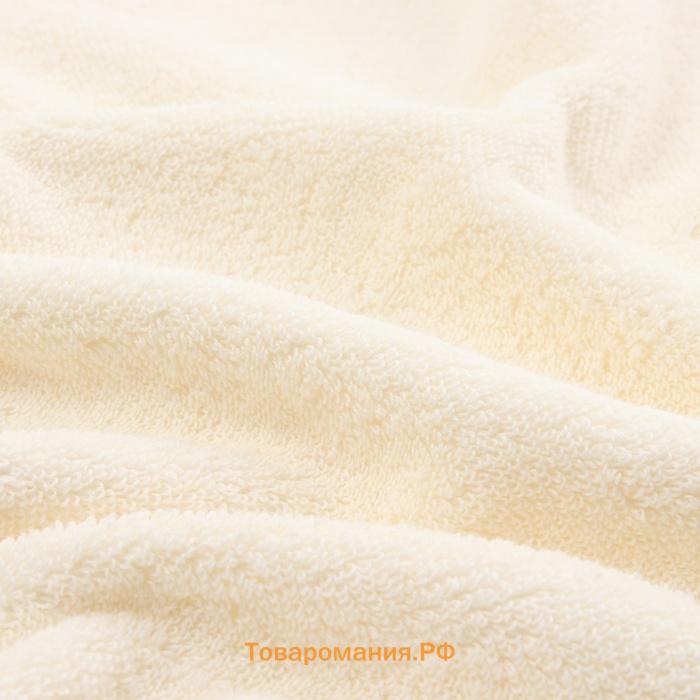 Полотенце махровое SL HOME: Basic "Айвори" 90х150 см, 100% хлопок, 530 г/м2