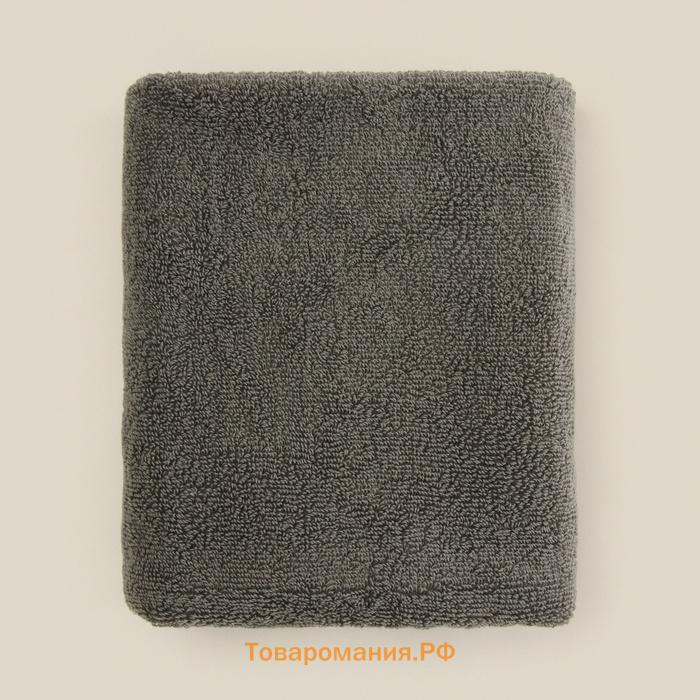 Полотенце махровое SL HOME: Basic "Олива" 100х180 см, 100% хлопок, 530 г/м2