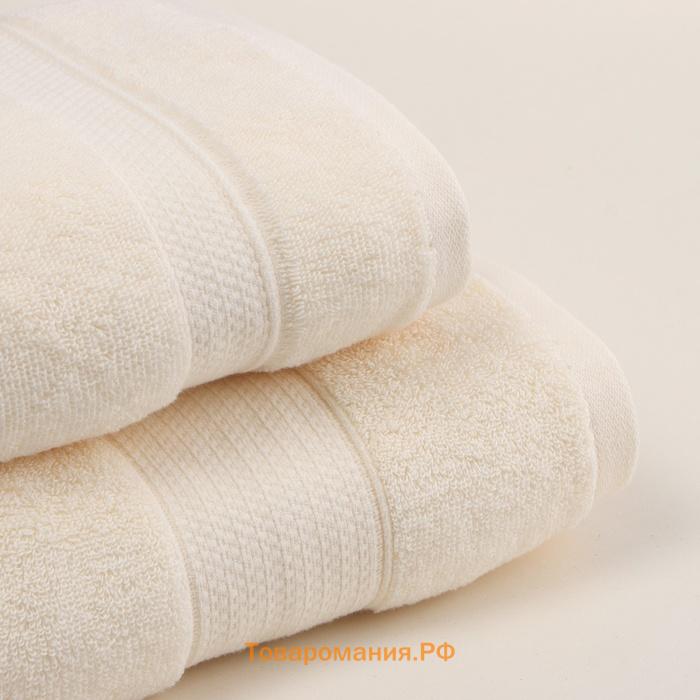 Полотенце махровое SL HOME: Classic "Айвори" 30х60 см, 100% хлопок, 530 г/м2