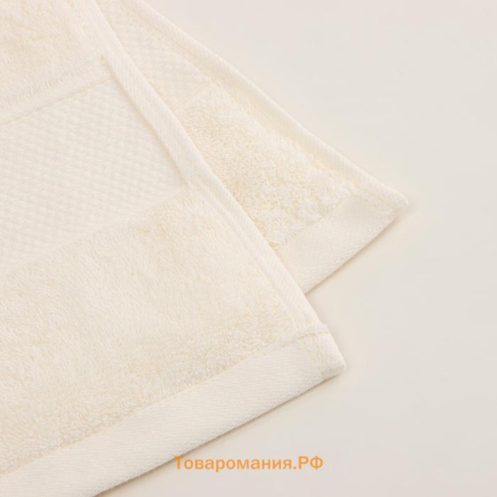 Полотенце махровое SL HOME: Classic "Айвори" 30х60 см, 100% хлопок, 530 г/м2