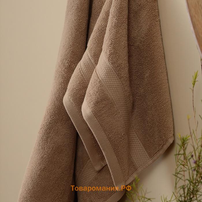 Полотенце махровое SL HOME: Classic "Саббиа" 50х90 см, 100% хлопок, 530 г/м2