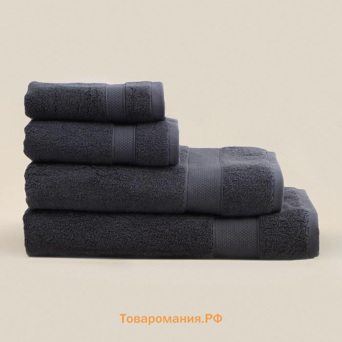 Полотенце махровое SL HOME: Classic "Гри Сандре" 90х150 см, 100% хлопок, 530 г/м2